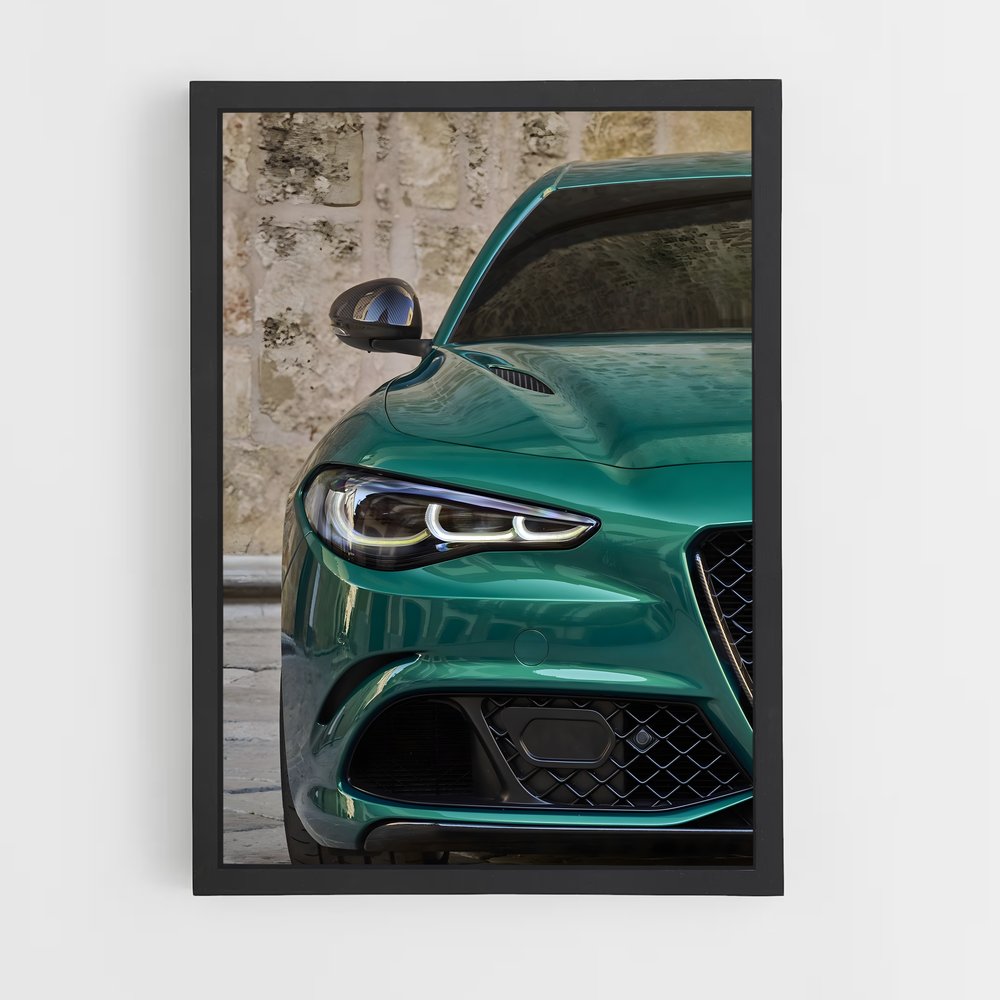 Poster Alfa Powerhouse – affiche Alfa Romeo (vue 2)